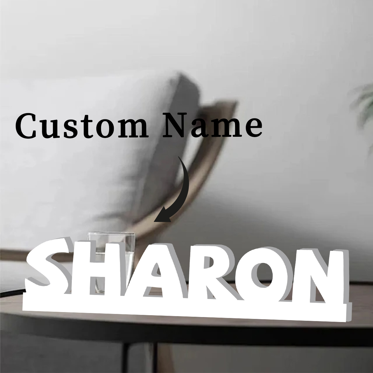 Home Decor Diy Ideas - Targa Personalizzata, Decorazione per la Casa,