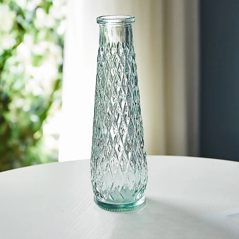 Home Decor Diy Ideas - Semplice vaso di vetro in rilievo
