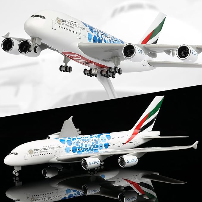 Home Decor Expo - Modellino di Aereo A380 UAE Expo