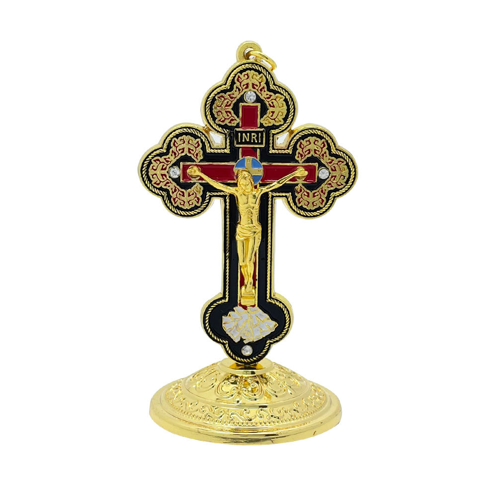 Home Decor Gift - Nuovo Crocifisso Cattolico da Tavolo 2026