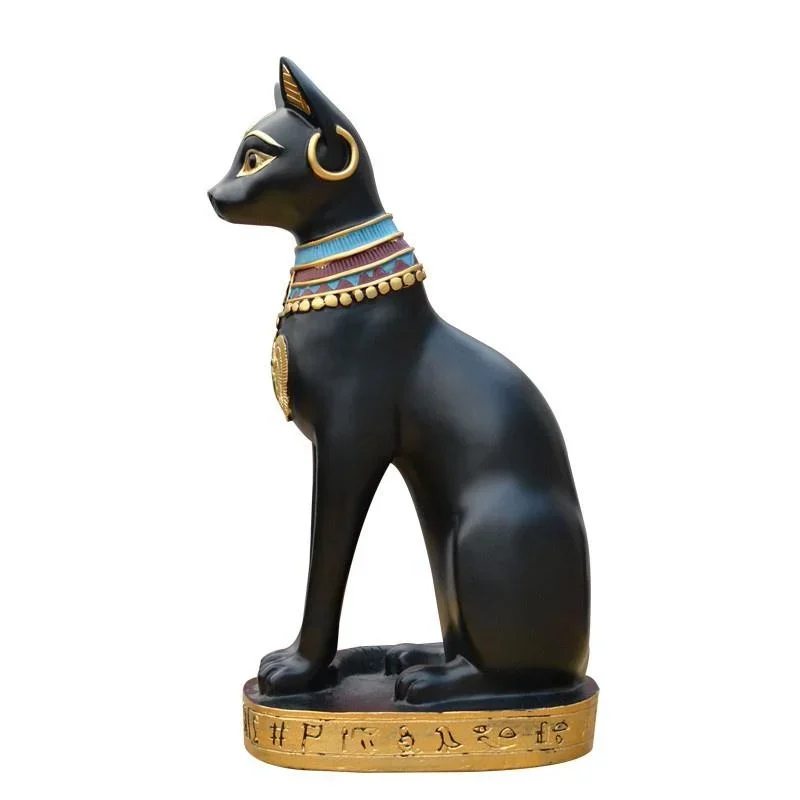 Home Decor Egypt - Gatto statua ornamento gatto egiziano figurina