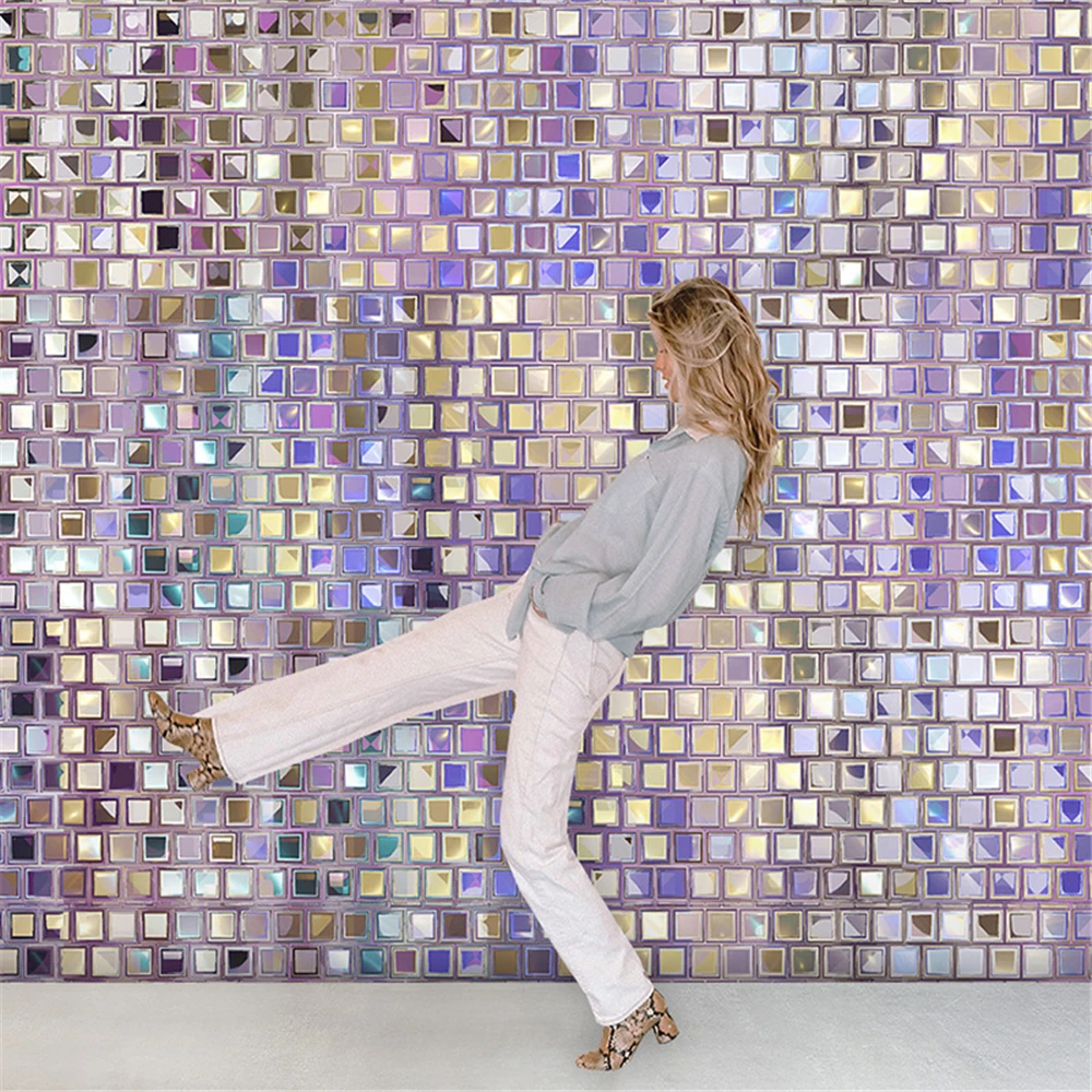 Home Decor Online Shop - Carta da parati mosaico colorata personalizzata