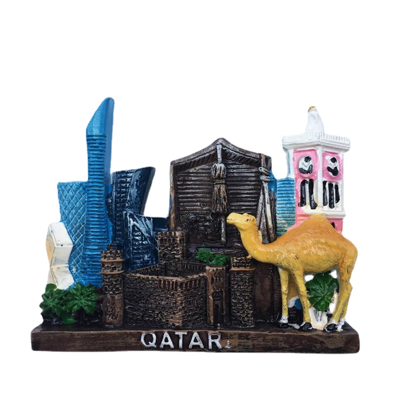 Home Decor Qatar - Qatar magneti da viaggio per frigorifero