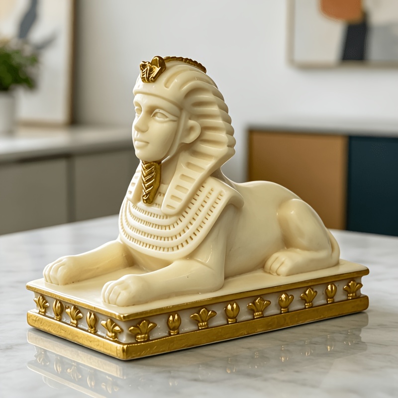 Home Decor Egypt - Statua in Resina della Sfinge Egizia