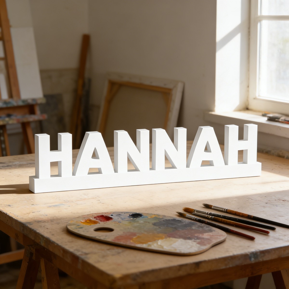 Home Decor Diy Ideas - 1 targa personalizzata con nome, decorazione