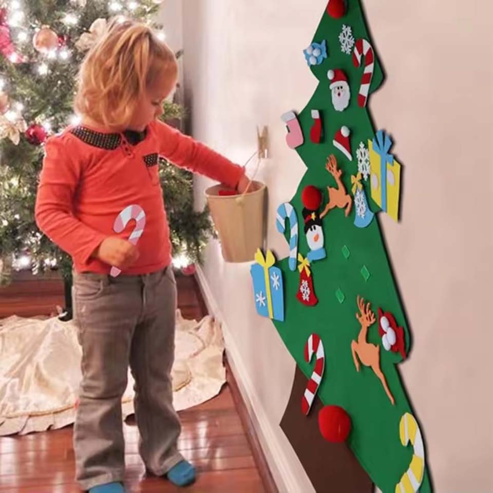 Set Albero di Natale in Feltro - Home Decor Diy Ideas recensione e prezzo