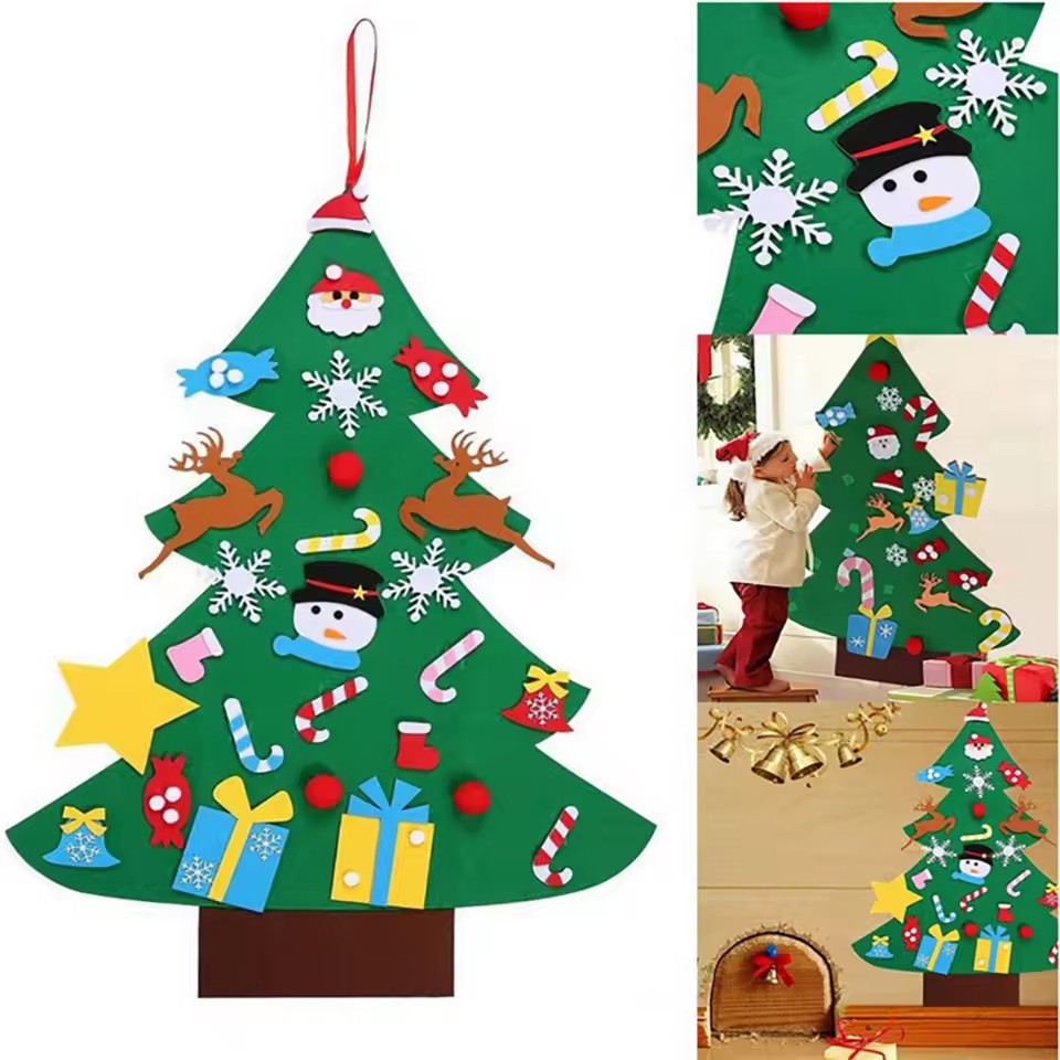 Set Albero di Natale in Feltro - Home Decor Diy Ideas recensione e prezzo