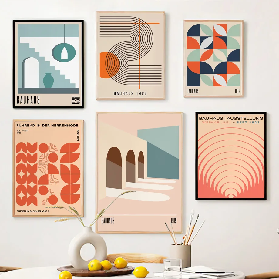 Bauhaus Expo Canvas Wall Art - - Home Decor Expo recensione e prezzo