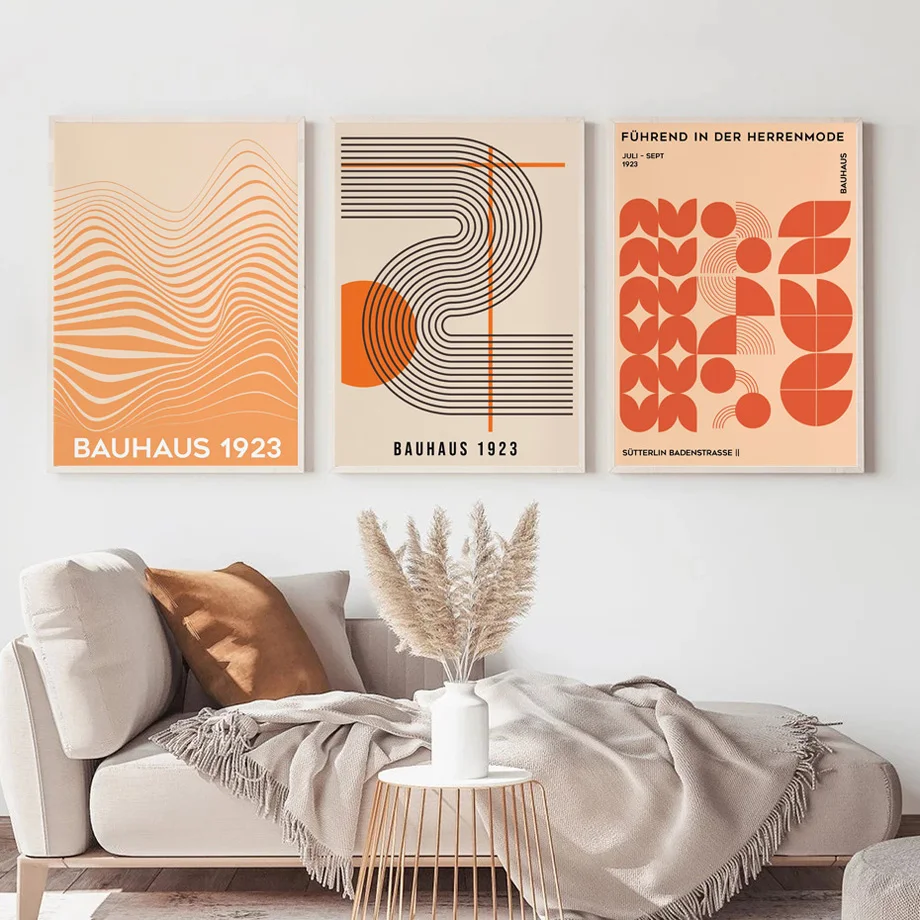 Bauhaus Expo Canvas Wall Art - - Home Decor Expo recensione e prezzo