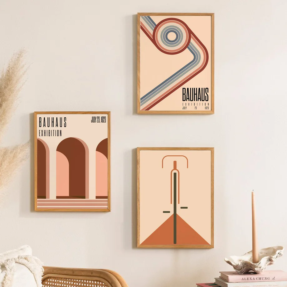 Bauhaus Expo Canvas Wall Art - - Home Decor Expo recensione e prezzo