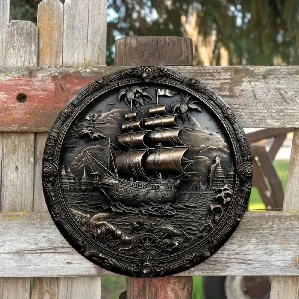 Arte da parete in metallo con  - Home Decor Nautical recensione e prezzo
