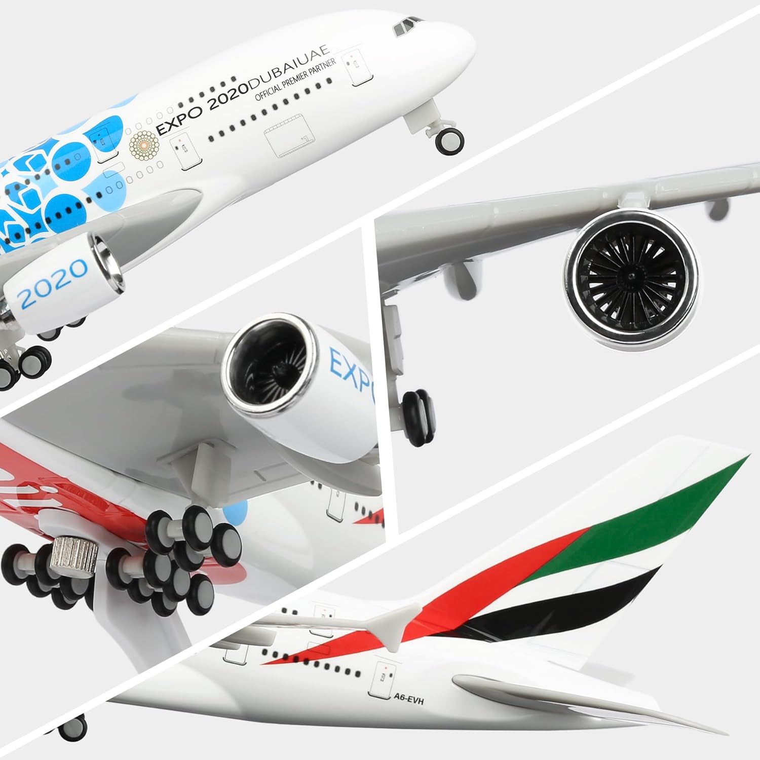 Modellino di Aereo A380 UAE Ex - Home Decor Expo recensione e prezzo