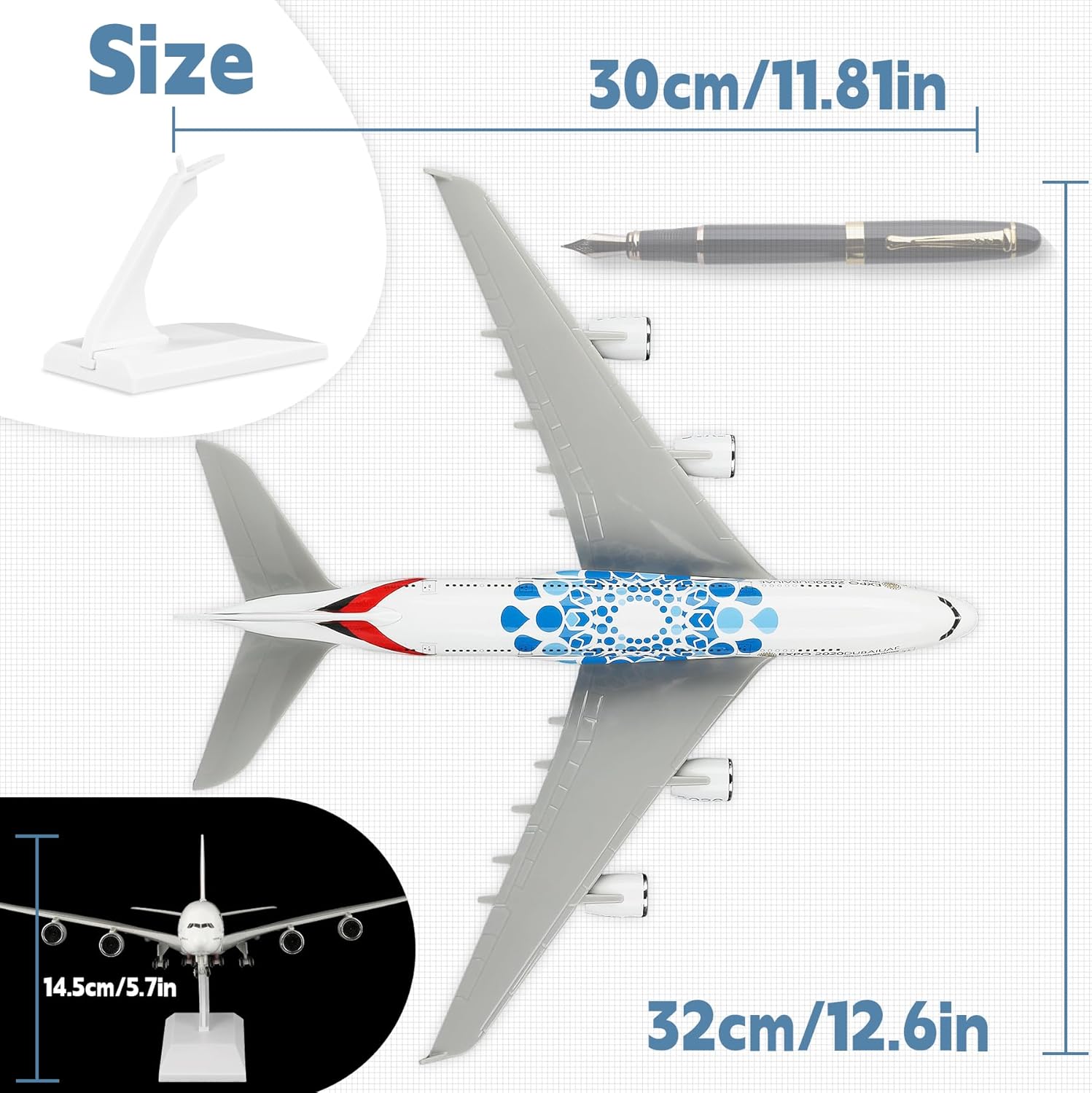Modellino di Aereo A380 UAE Ex - Home Decor Expo recensione e prezzo