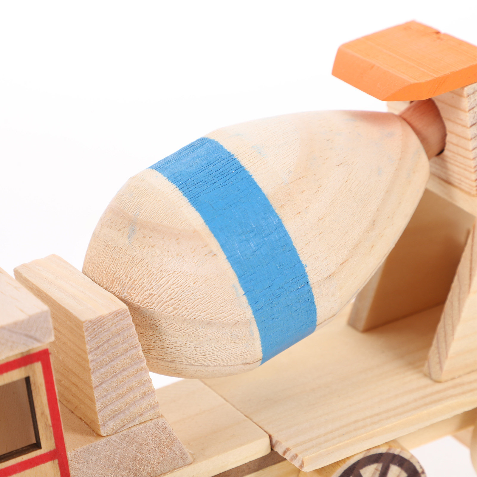 1 Pezzo Betoniera in Legno Art - Home Decor Gift recensione e prezzo