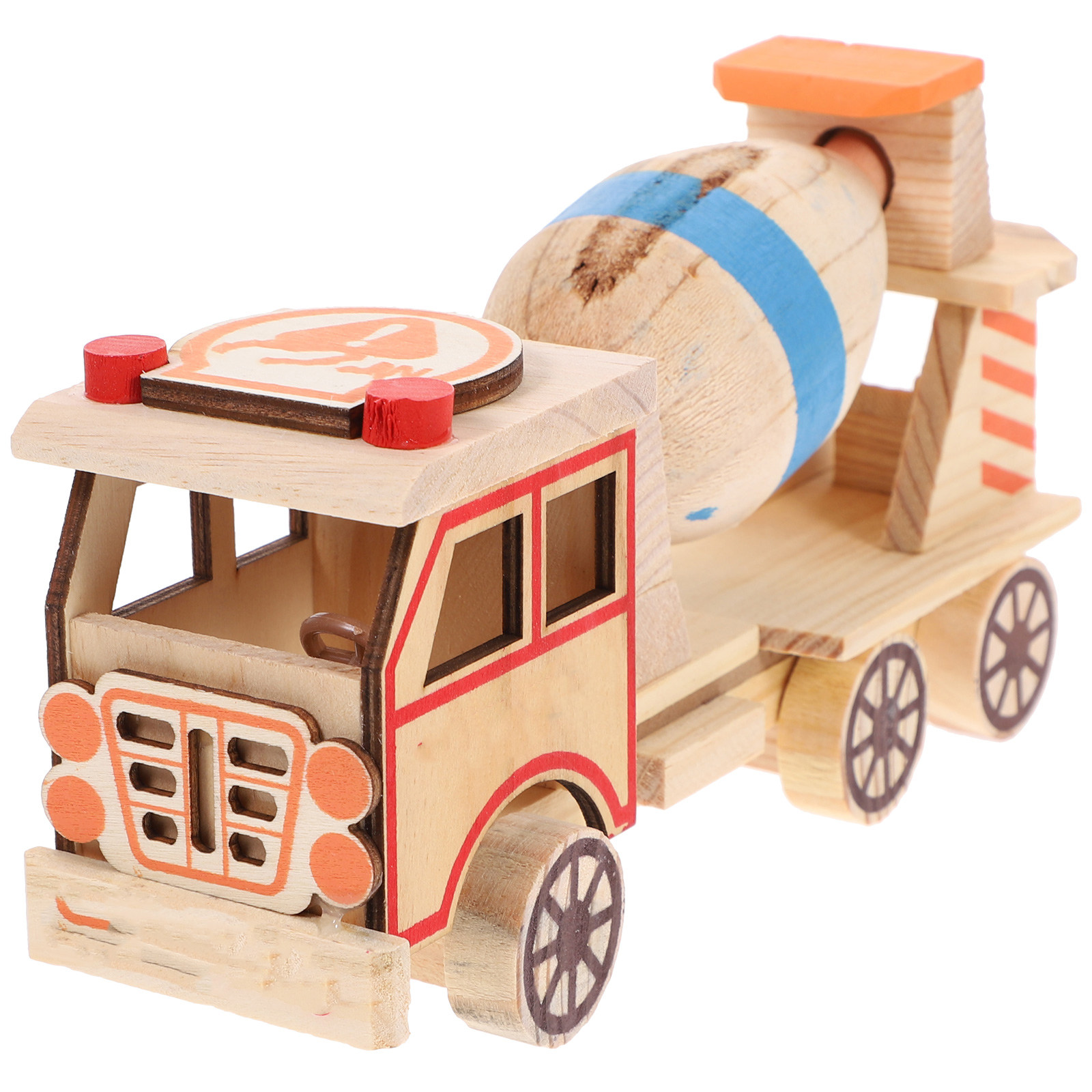1 Pezzo Betoniera in Legno Art - Home Decor Gift recensione e prezzo