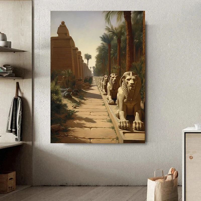 Antico egitto paesaggio grande - Home Decor Egypt recensione e prezzo