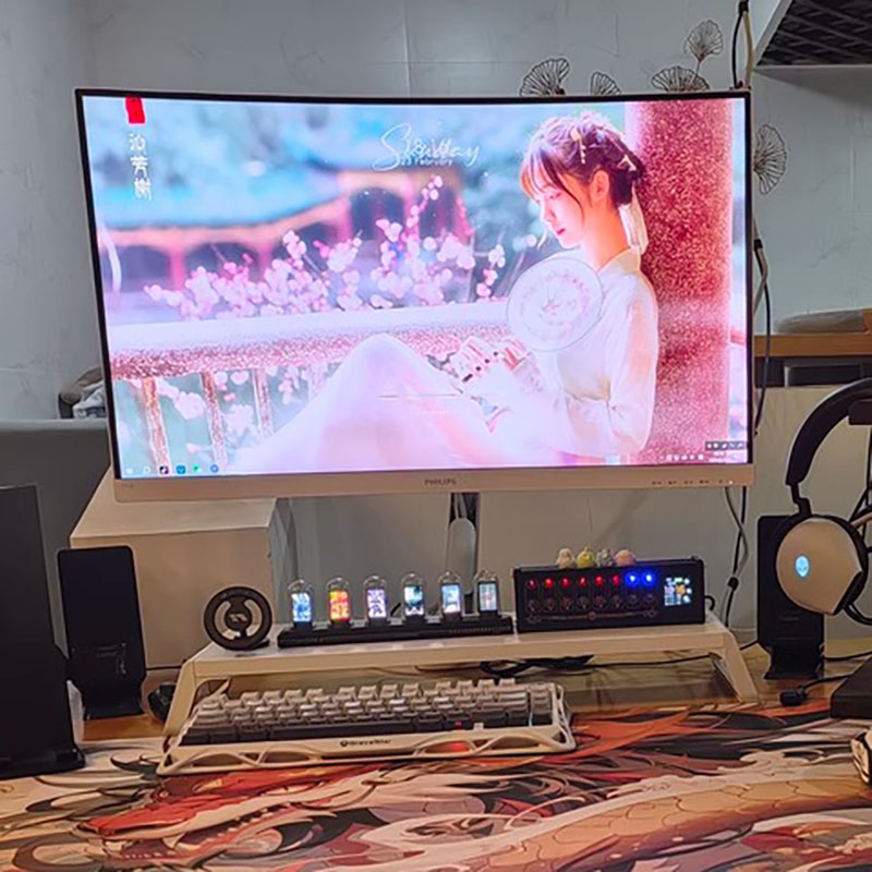 Orologio RGB con Tubi Nixie, L - Home Decor Diy Ideas recensione e prezzo