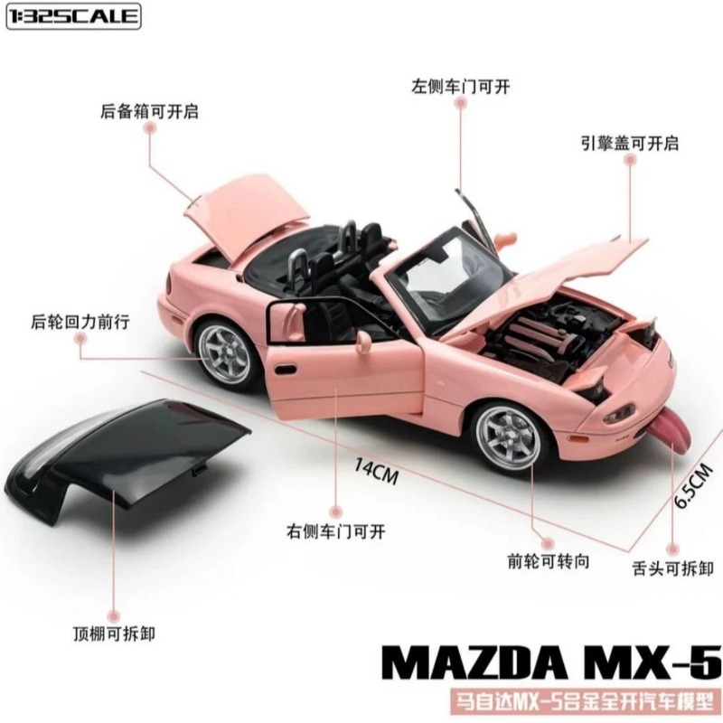 Modellino in Scala 1:32 Mazda  - Home Decor Gift recensione e prezzo
