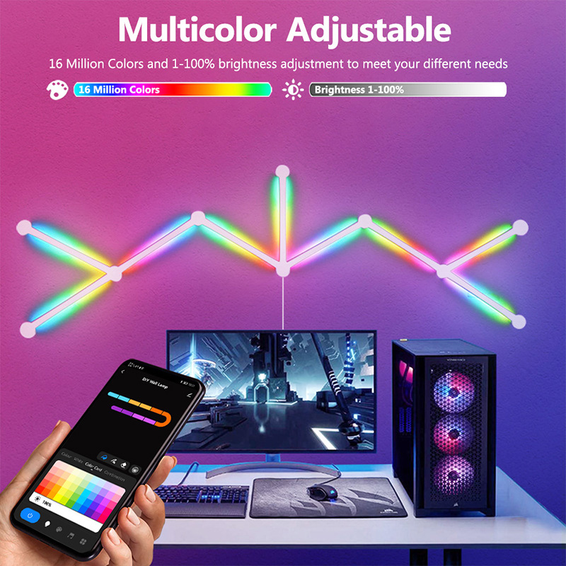 Lampada da parete RGB intellig - Home Decor Rustic recensione e prezzo