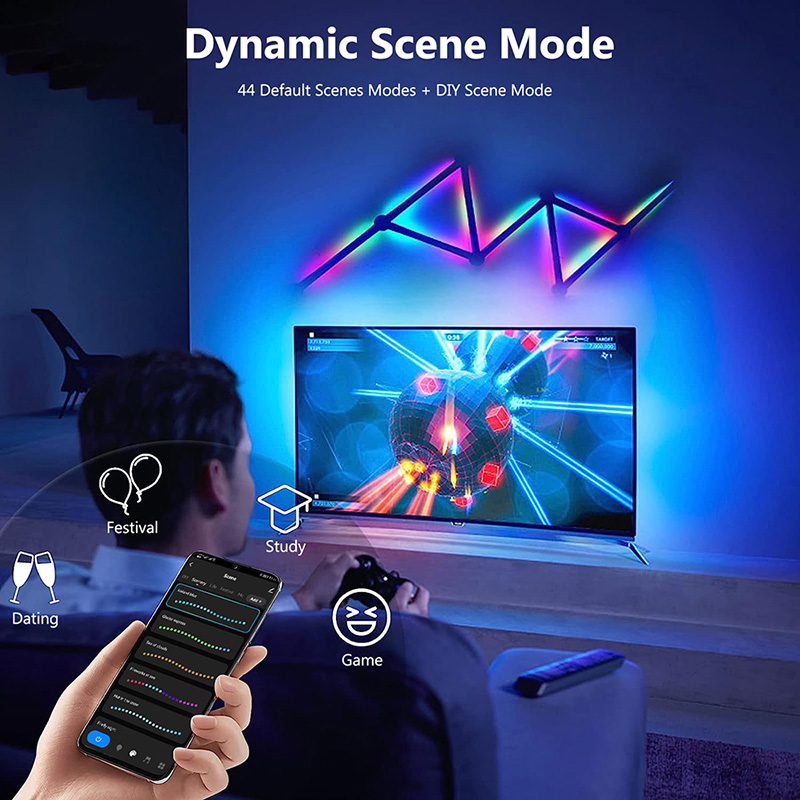 Lampada da parete RGB intellig - Home Decor Rustic recensione e prezzo