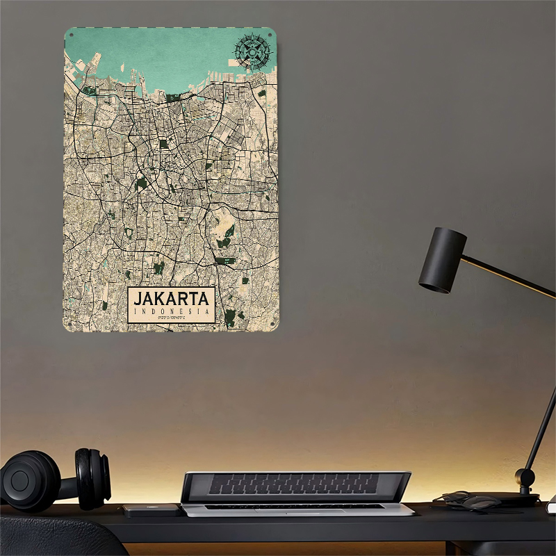 Poster in Metallo Vintage dell - Home Decor Jakarta recensione e prezzo