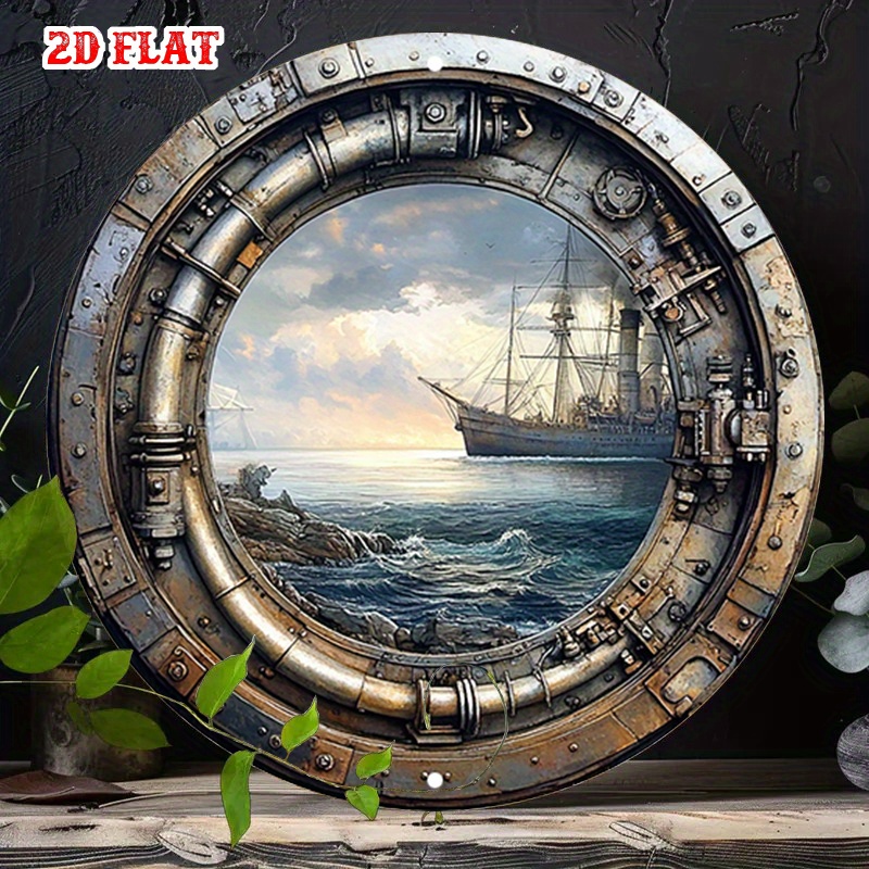 [2D Flat] Insegna da Parete in - Home Decor Nautical recensione e prezzo