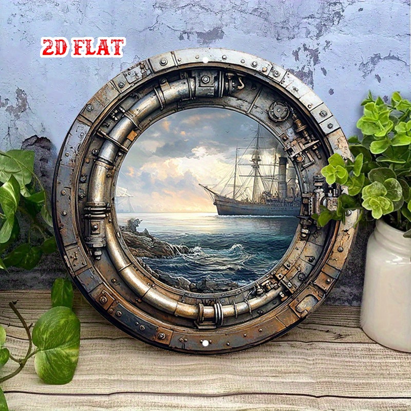 [2D Flat] Insegna da Parete in - Home Decor Nautical recensione e prezzo