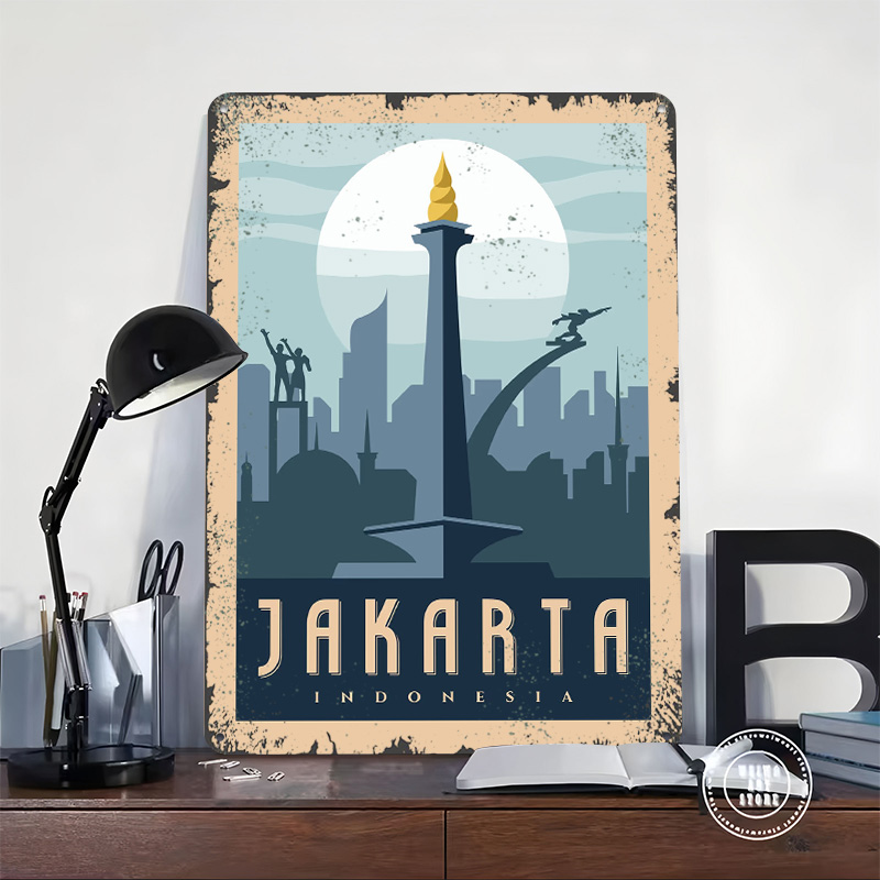 Poster Metallico di Jakarta In - Home Decor Jakarta recensione e prezzo