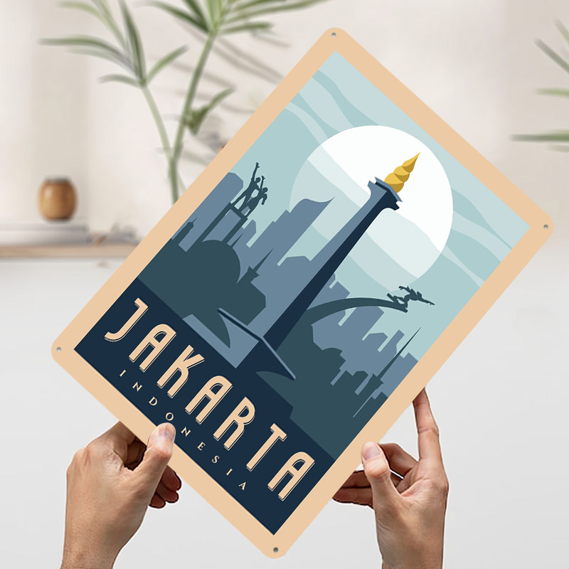 Poster Metallico di Jakarta In - Home Decor Jakarta recensione e prezzo