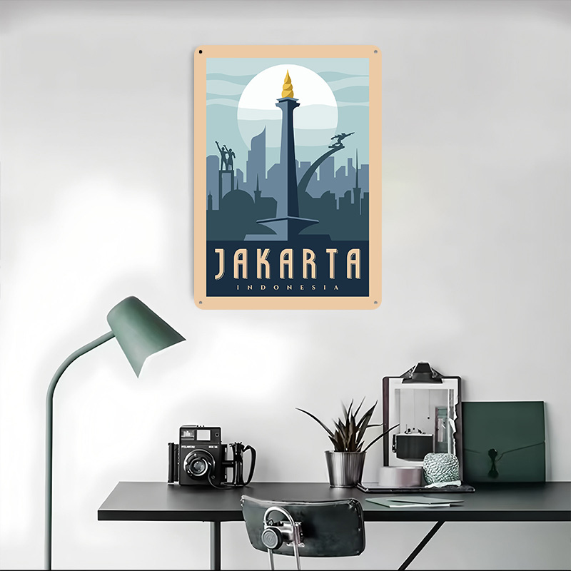 Poster Metallico di Jakarta In - Home Decor Jakarta recensione e prezzo