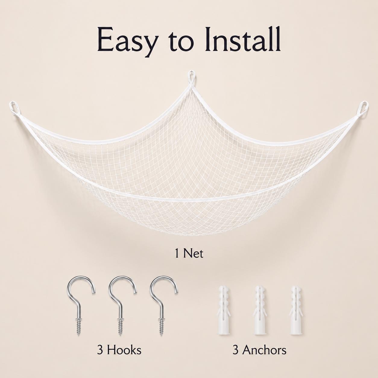 Amaca portaoggetti in rete per - Home Decor Rustic recensione e prezzo