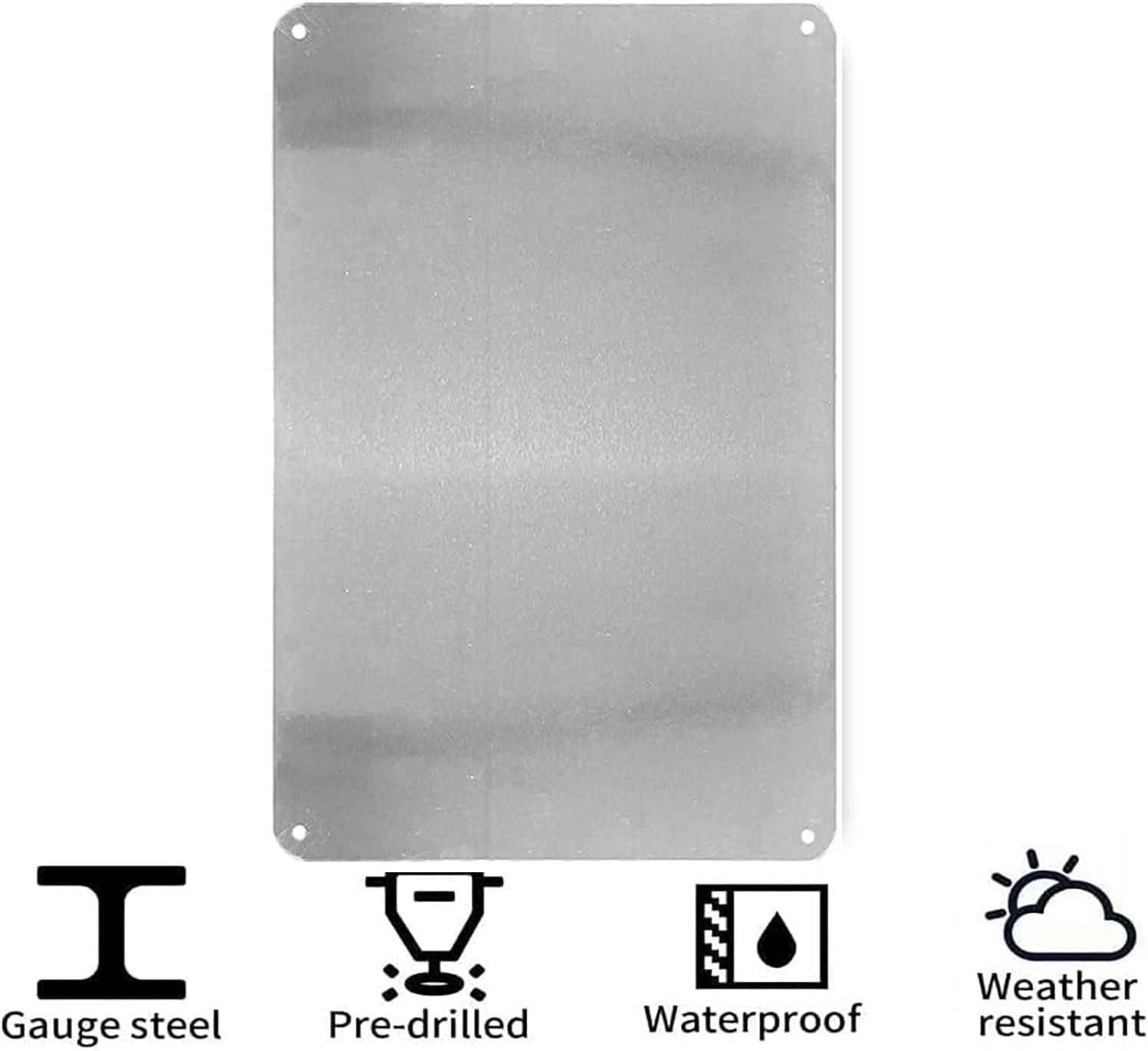 Targa in metallo vintage con a - Home Decor Trends recensione e prezzo