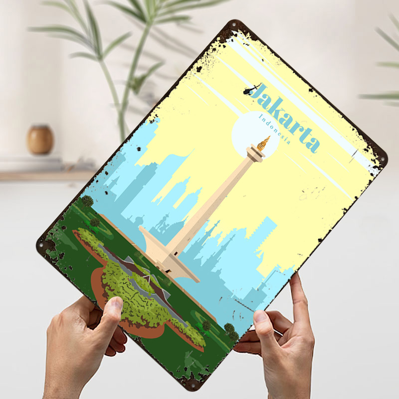 Poster da Viaggio a Jakarta, S - Home Decor Jakarta recensione e prezzo