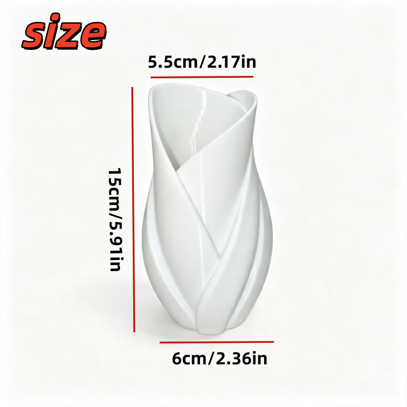 Piccolo vaso bianco opaco a fo - Home Decor Locations recensione e prezzo