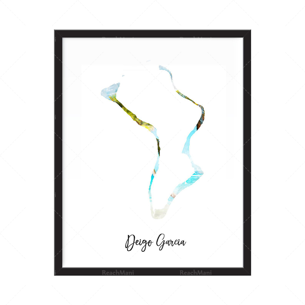 Stampa artistica aquarello Qat - Home Decor Qatar recensione e prezzo