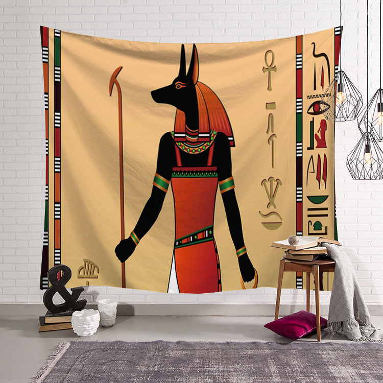 Arazzo Giallo con Stampa Cultu - Home Decor Egypt recensione e prezzo