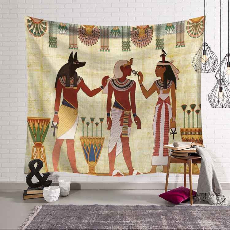 Arazzo Giallo con Stampa Cultu - Home Decor Egypt recensione e prezzo