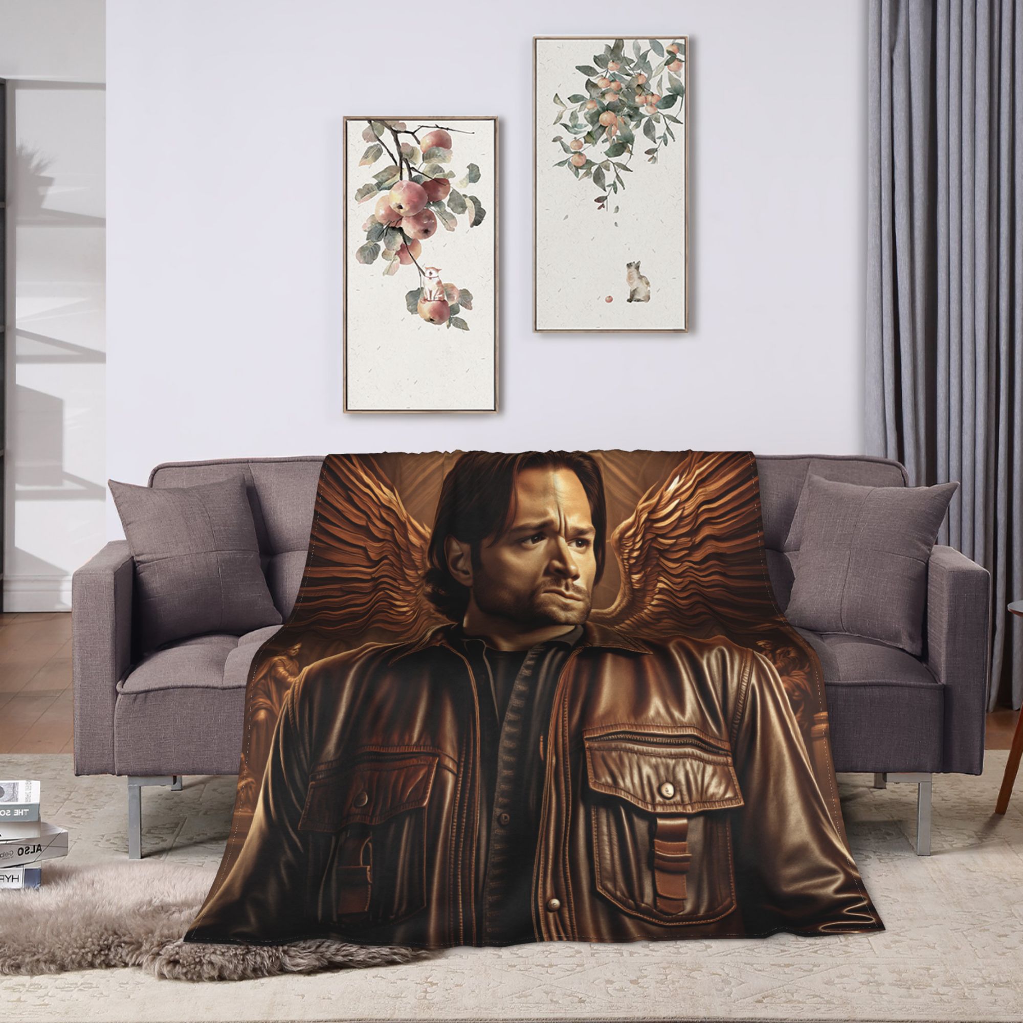 Sam Winchester Coperta soprann - Home Decor Diy Ideas recensione e prezzo