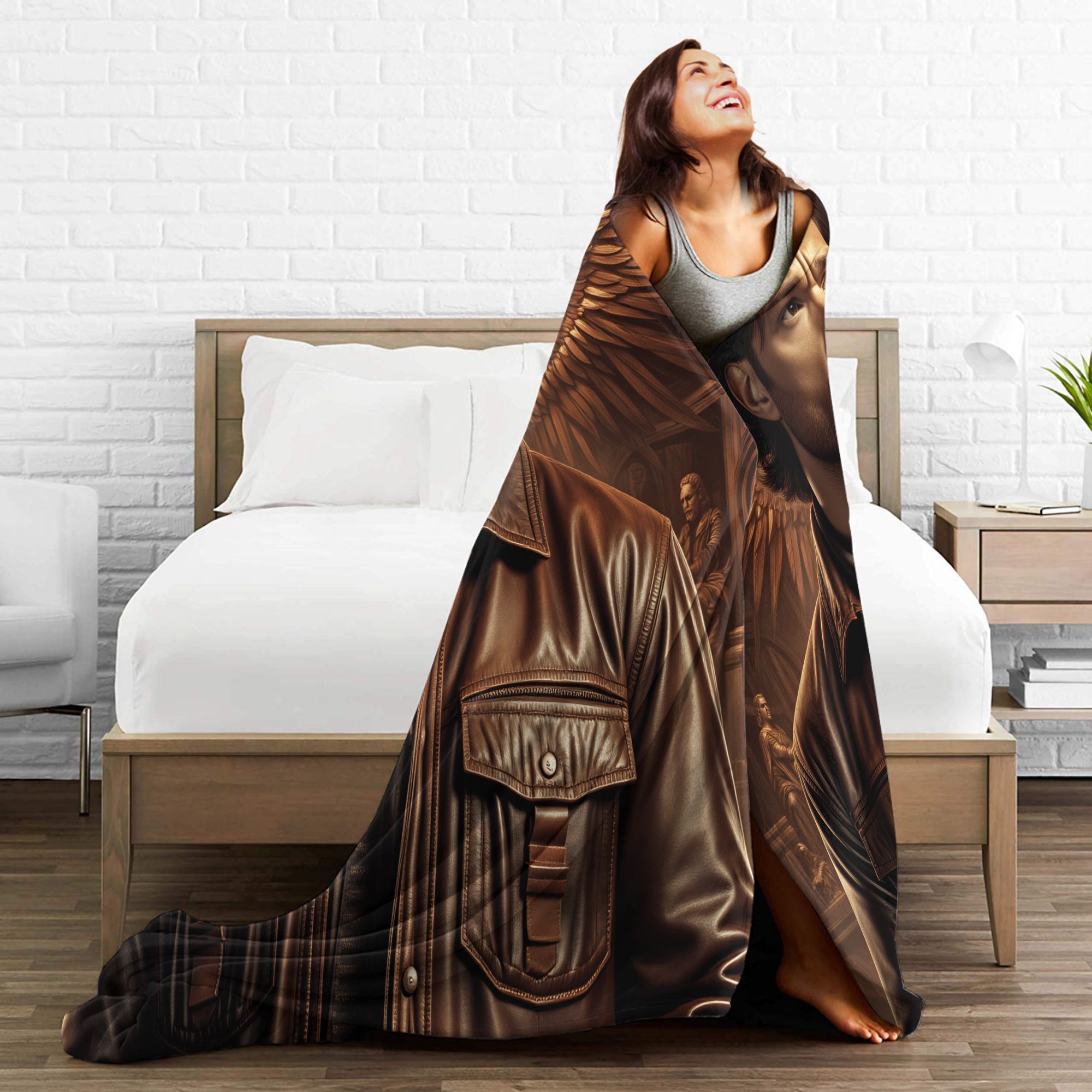 Sam Winchester Coperta soprann - Home Decor Diy Ideas recensione e prezzo