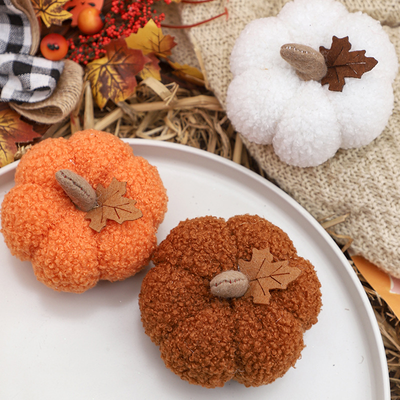 Peluche a Forma di Zucca Soffi - Home Decor Gift recensione e prezzo
