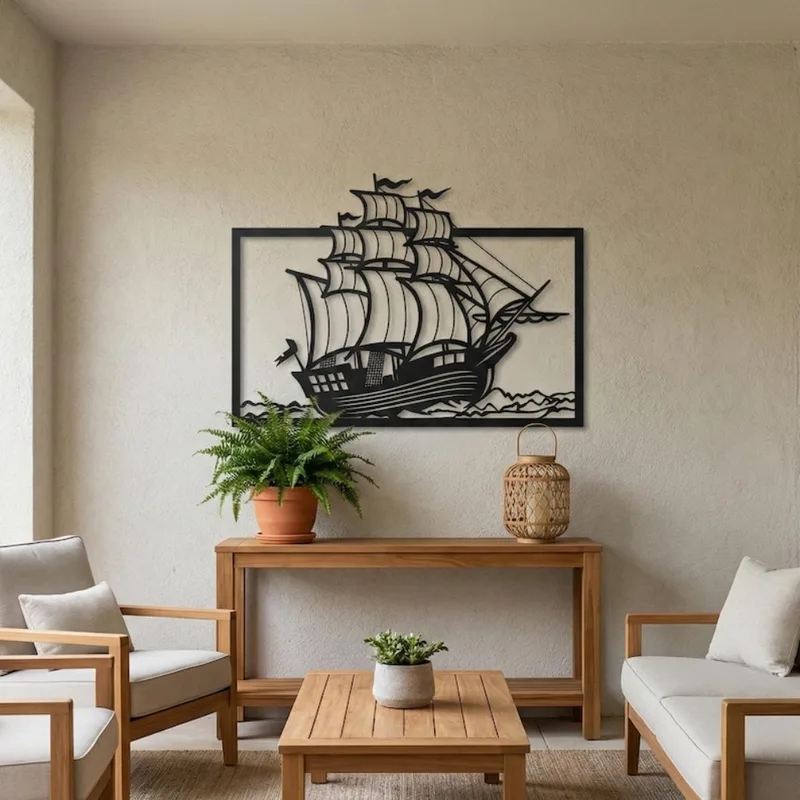 Decorazione da Parete in Metal - Home Decor Nautical recensione e prezzo