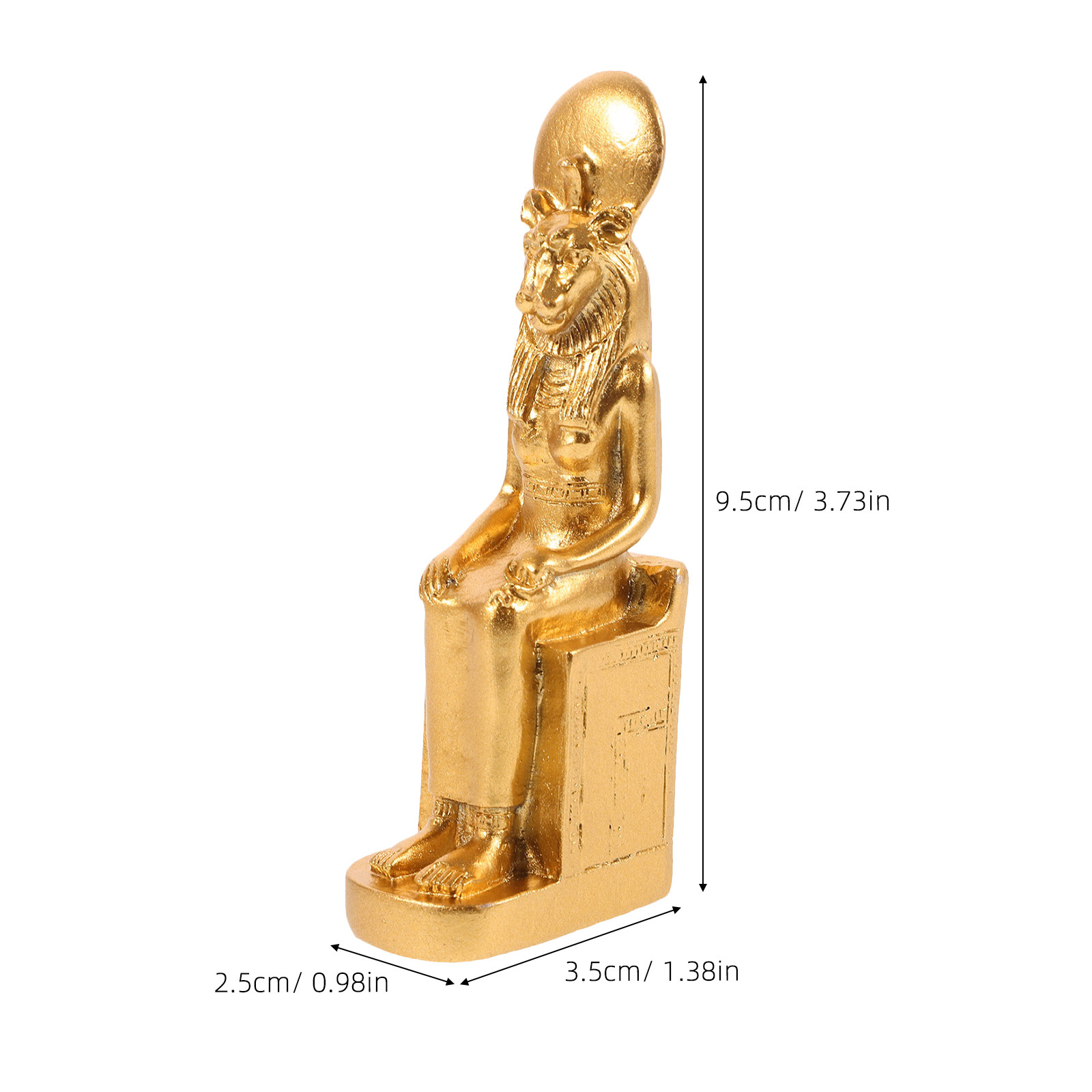 2 Pezzi Statua di Sfinge in Re - Home Decor Egypt recensione e prezzo