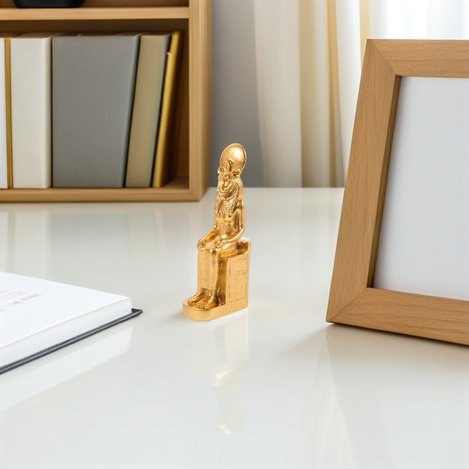 2 Pezzi Statua di Sfinge in Re - Home Decor Egypt recensione e prezzo