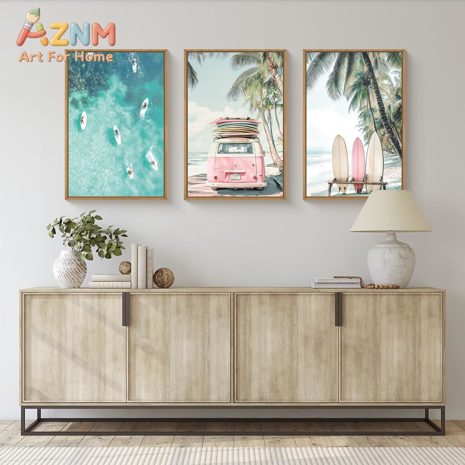 Set di 3 Quadri su Tela con Vi - Home Decor Nautical recensione e prezzo