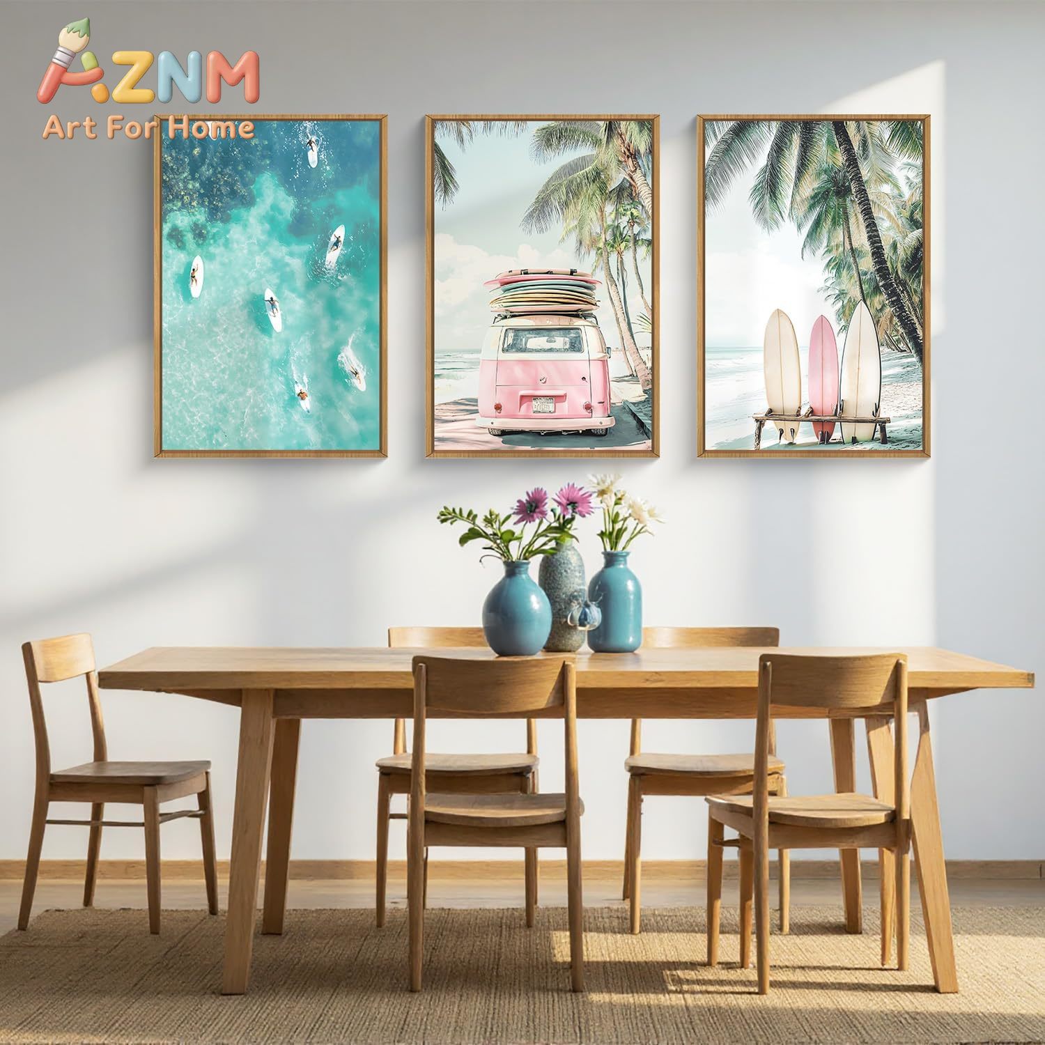 Set di 3 Quadri su Tela con Vi - Home Decor Nautical recensione e prezzo