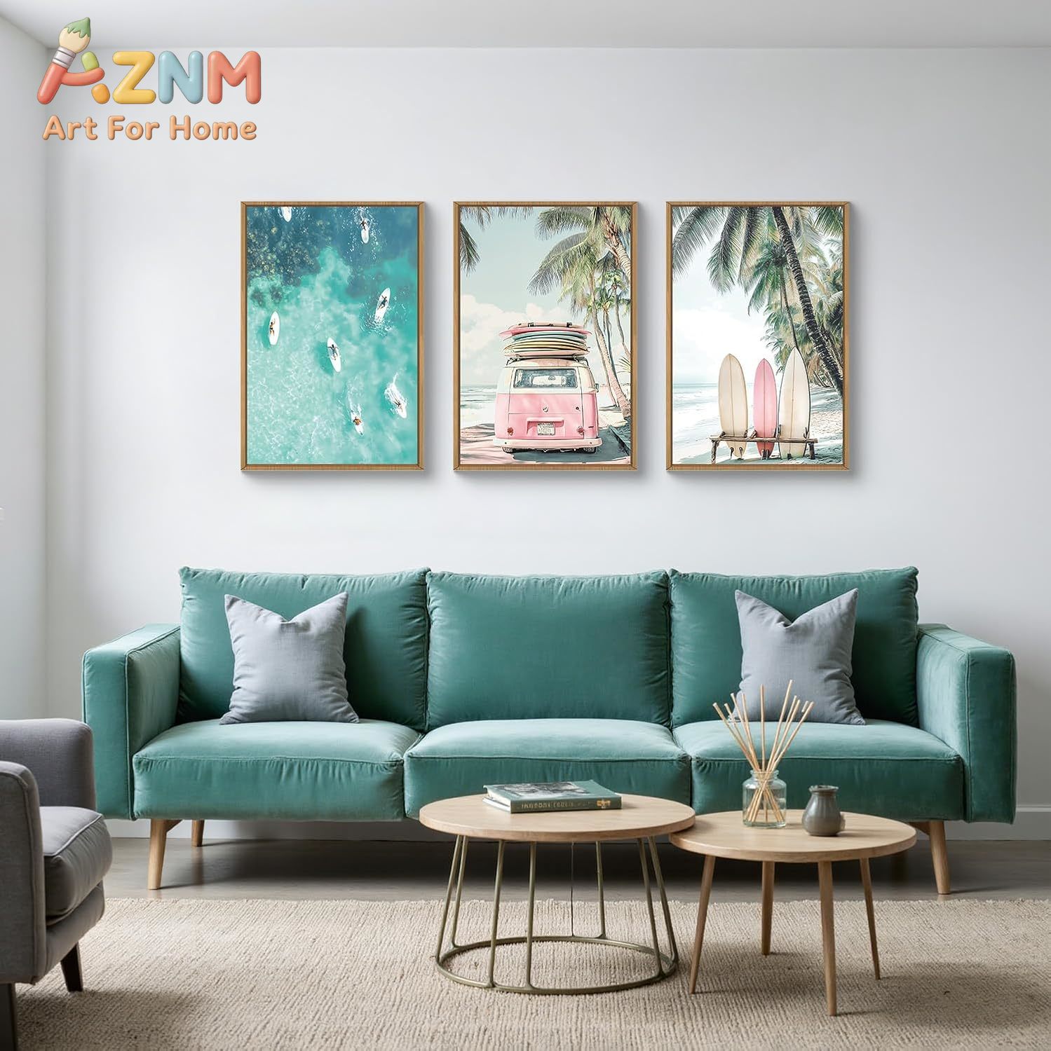 Set di 3 Quadri su Tela con Vi - Home Decor Nautical recensione e prezzo